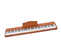 Beginners Electronic Keyboard 88-key Electric Piano Professional Multi-function Electronic Piano Heavy Hammer Electronic Piano Brown