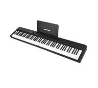 Beginners Electronic Keyboard 88 Keys Folding Keyboard Piano Built-in Stereo Speakers Connecting Tremolo Function And App-Portable With Pedal Bag(UK)