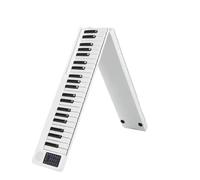Beginners Electronic Keyboard Electronic Organ 88 Keys Professional Portable Keyboard Piano For Adult Beginners Musical Intruments(White)