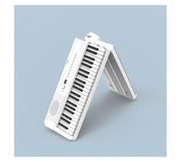 Beginners Electronic Keyboard Foldable Electronic Piano Professional Version 88-key Portable Practice Keyboard For Beginners And Adult Standard Keys(White)