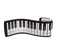 Beginners Electronic Keyboard Hand Roll Piano Portable Beginner Adult Home Use 37-Key Electronic Piano Keyboard(Black)