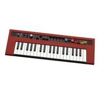 Beginners Electronic Keyboard Mini Keyboard Portable Synthesizer 37 Keys Adult Professional Performance Electronic Keyboard(Red)