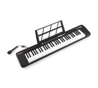Beginners Electronic Keyboard Multifunctional 61 Keys Piano Keyboard Portable Musical Instrument Illuminated Keyboard Digital Piano With Dual Speaker(Black)