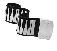 Beginners Electronic Keyboard Portable Silicone Folding Electronic Organ 49Key Digital Keyboard Hand-rolled Piano Built-in Speaker For Beginner(2)