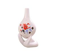 Beginner's Entry Level Six Hole Ocarina 6 Professional Playing Alto AC Tuning Instrument Ocarina Ceramic Instrument(1)