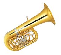 Beginners Euphonium Brass Instrument Of The Trombone With Four Flat Keys In B Flat Key