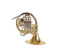 Beginner's French Horn Double Row Four Key Horn Instrument B Flat F Playing Practice Suitable For Beginners And Adults(2)