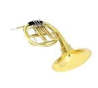 Beginners french horn Flat Three-key French Horn Split French Horn B Flat French Horn Student Beginner Exam Brass Instrument
