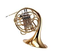 Beginners french horn Four-key Double Horn B/F Tune B Flat Tune To F Tune Brass Instrument 4-key Double Horn