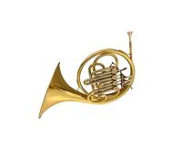 Beginner's French Horn French Horn Dedicated B Flat Four Key Single Row Suitable For Playing Musical Instruments