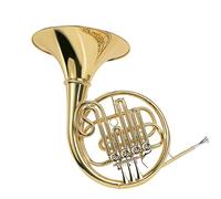 Beginners french horn French Horn Instrument Four-Key Single Performance Grade Examination Golden French Horn