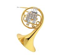 Beginner's French Horn French Horn Three Key Four Key Single Row Double Row Beginner Playing Professional Musical Instrument(5)