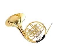 Beginner's French Horn Three Key And Four Single Row Split Double Integrated B Flat Or F Instrument Playing Practice(1)