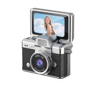 Beginners Friendly Digital Camera Charm 180° Display Screen and Art Camcorder for Fun Everyday Shot Camera
