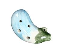 Beginners Getting Started Ocarina 6-hole Ceramic Ocarina With Lanyard Eggplant Shape Ocarina Musical Instrument ocarina instrument (2)