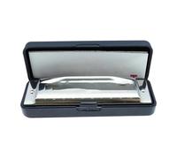 Beginners Harmonica 10 Hole Diatonic Harmonica Blues Harp C Silver Star Musical Instrument