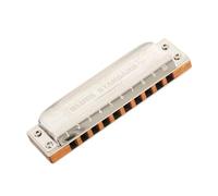Beginners harmonica 10 hole Vintage Tuning Warm Wood Comb Harmonica Mouth Organ Musical Instruments(Db)