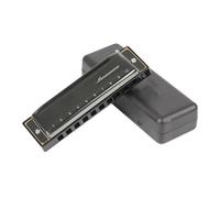 Beginners harmonica 10 Holes 20 Tones Blues Diatonic Harmonica C Key Mouth Organ Standard Performance Harmonica With ABS Case