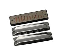 Beginners harmonica 10 Holes 20 Tones Blues Harmonica Key Of C Stainless Steel Harp Diatonic Harmonica For Adults Players(D)
