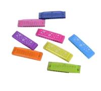 Beginners Harmonica 10hole Harmonica In The Key Of C Blues Beginner Instrument(Pink)