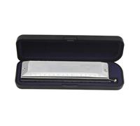 Beginners Harmonica Chromatic Harmonica 16 Holes 64 Notes Metal Portable Woodwind Instrument