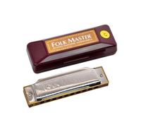 Beginners harmonica Diatonic Harmonica Silver Standard 10 Hole Diatonic Harmonica Beginner Blues Harp(G)