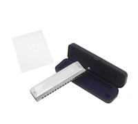Beginners Harmonica Harmonica 16 Holes 64 Notes Chromatic Portable Instrument For Beginners In The Key Of C