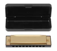 Beginners Harmonica Music Lovers Harmonica Practical Blues 10 Hole Golden Creative