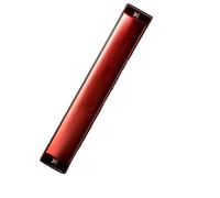 Beginners harmonica Tremolo Chromatic Kongsheng Harmonica 24-hole Polyphonic C Professional Mouth Harmonica 24 Kong Sheng Harmonicas(Red)