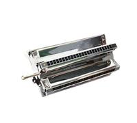 Beginners harmonica Wheel-shaped Harmonica 24-hole Harmonica C/D/E/F/G/A Six-tone Tremolo Mouth Ogan Musical Instrument