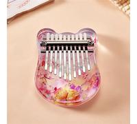 beginners kalimba 10 Key Thumb Piano High Quality Acrylic Kalimba Professional Finger Piano Full Kalimba Instrument Kalimba (Color : 4)