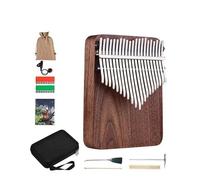 Beginners Kalimba 17/21 Key Portable Thumb Piano Professional Kalimbas Beginner Music Keyboard Musical Instrument With Accessorie(21 F)