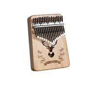 beginners kalimba 17 Key Kalimba Instrument Thumb Piano Mahogany Finger Piano Professional Marimba Music Kalimba 17 Chromatic Key Professional (Color : 2)