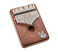 Beginners Kalimba 17 Key Kalimba Thumb Piano Solid Red Sandalwood Musical Instrument