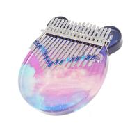 Beginners Kalimba 17 Keys Kalimba Painted Starry Thumb Piano With Storage Case