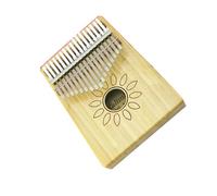 beginners kalimba 17-tone golden bamboo upgraded finger piano beginner's musical instrument kalimba
