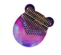 beginners kalimba 17-tone painted dream nebula beginner's acrylic colorful kalimba finger piano