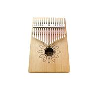 beginners kalimba 17-tone wood color sunflower style finger piano 17-tone beginner musical instrument kalimba