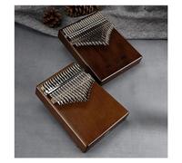 beginners kalimba 21 key/17 key walnut professional portable cute musical instrument beginner thumb piano chromatic scale (Size : 21)