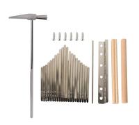 beginners kalimba 21-key kalimba DIY key instrument accessories + bridge + light tuning hammer chromatic thumb piano kalimba portable (Color : 2)