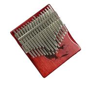 beginners kalimba 34-tone five-finger mini instrument double-range thumb piano mahogany
