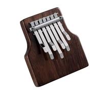 Beginners Kalimba 7 Key Mini Kalimba American Walnuts Base Hole Finger Thumb Piano Scale Range Professional For Beginners