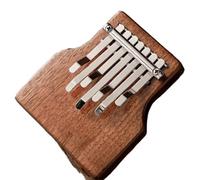 beginners kalimba 7 Notes Wooden Kalimba Thumb Piano Instrument Chromatic Cute Instrument Portable Marimba Instrument Music Accessory