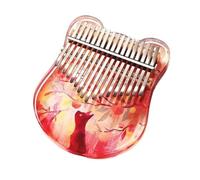 beginners kalimba Acrylic 17/21 Key Thumb Piano Chromatic Cute Instrument Limba Marimba Instrument Music