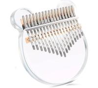 beginners kalimba Acrylic Card Professional Kalimba Marimba Music Kalimba 17 Chromatic Keys Professional Thumb Piano Handmade Limba 17 Keys