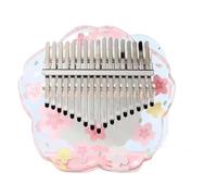 beginners kalimba Acrylic Transparent chromatic scaleThumb Piano Professional Kalimba Finger Piano Musical Instrument Kalimba (Color : 2)