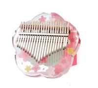 beginners kalimba Acrylic Transparent chromatic scaleThumb Piano Professional Kalimba Finger Piano Musical Instrument Kalimba (Color : 5)