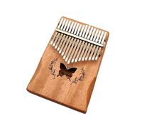 beginners kalimba All single solid wood kalimba thumb piano portable musical instrument finger piano 17 tone thumb piano (Color : 2)