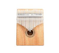 beginners kalimba All single solid wood kalimba thumb piano portable musical instrument finger piano 17 tone thumb piano (Color : 3)