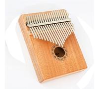 beginners kalimba All single solid wood kalimba thumb piano portable musical instrument finger piano 17 tone thumb piano (Color : 1)